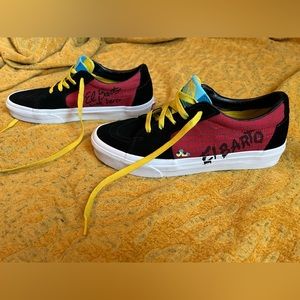 VANS X SIMPSONS limited edition El Barto low tops